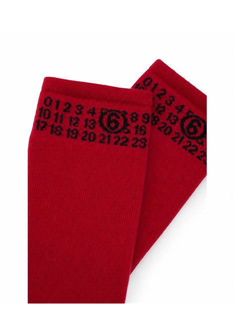 Calzini con logo MM6 KIDS MAISON MARGIELA | M61118 MM045M6403
